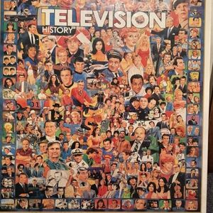 Television History 1000 Piece Puzzle